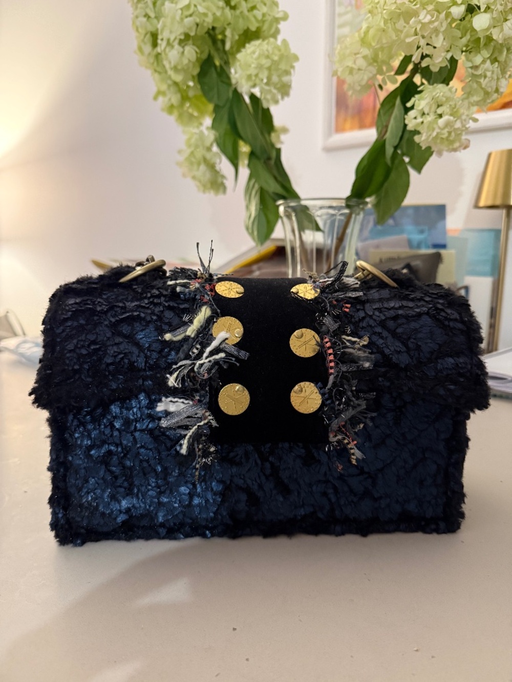 Unique Navy Kooreloo Shoulder Bag / Purse